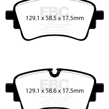 EBC Ultimax2™ Brake Pads DPX2435 - Image 2