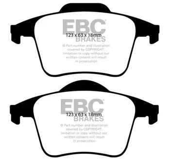 Alternative view of EBC Ultimax2™ Brake Pads DP1680