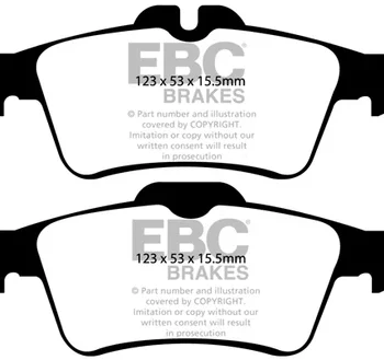 Alternative view of EBC Ultimax2™ Brake Pads DP1749