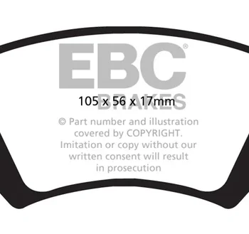 Alternative view of EBC Ultimax2™ Brake Pads DPX2004