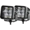 HELLA 358176811 Black Magic LED Series 3.2" Cube Set - LED Flood Light - Off Road Driving Lights (358176811) - Image 1