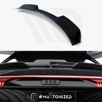 AU-RSQ8-1-CAP3D1G | MAXTON DESIGN | Lower Spoiler Cap 3D Audi Q8 / RSQ8 / SQ8 / Q8 S-Line Mk1 - Image 1