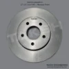 TRW MAHINDRA MARAZZO Brake disc-Front (DF95058) - Image 1