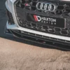 AU-S5-2F-FD1G | MAXTON DESIGN | Front Splitter V.1 Audi S5 / A5 S-Line F5 Facelift - Image 1