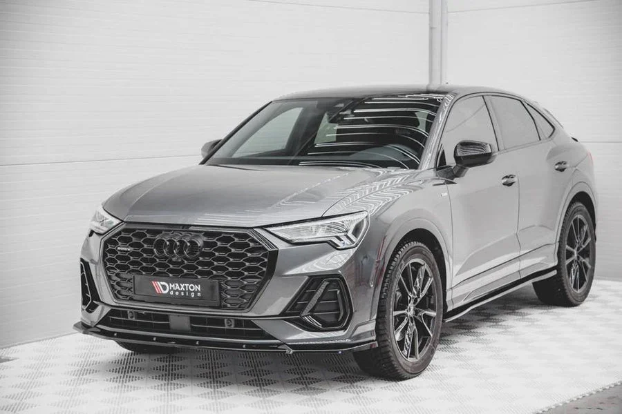 AU-Q3-2-SLINE-SB-FD1G | MAXTON DESIGN | Front Splitter V.1 Audi Q3 Sportback S-Line - Image 2