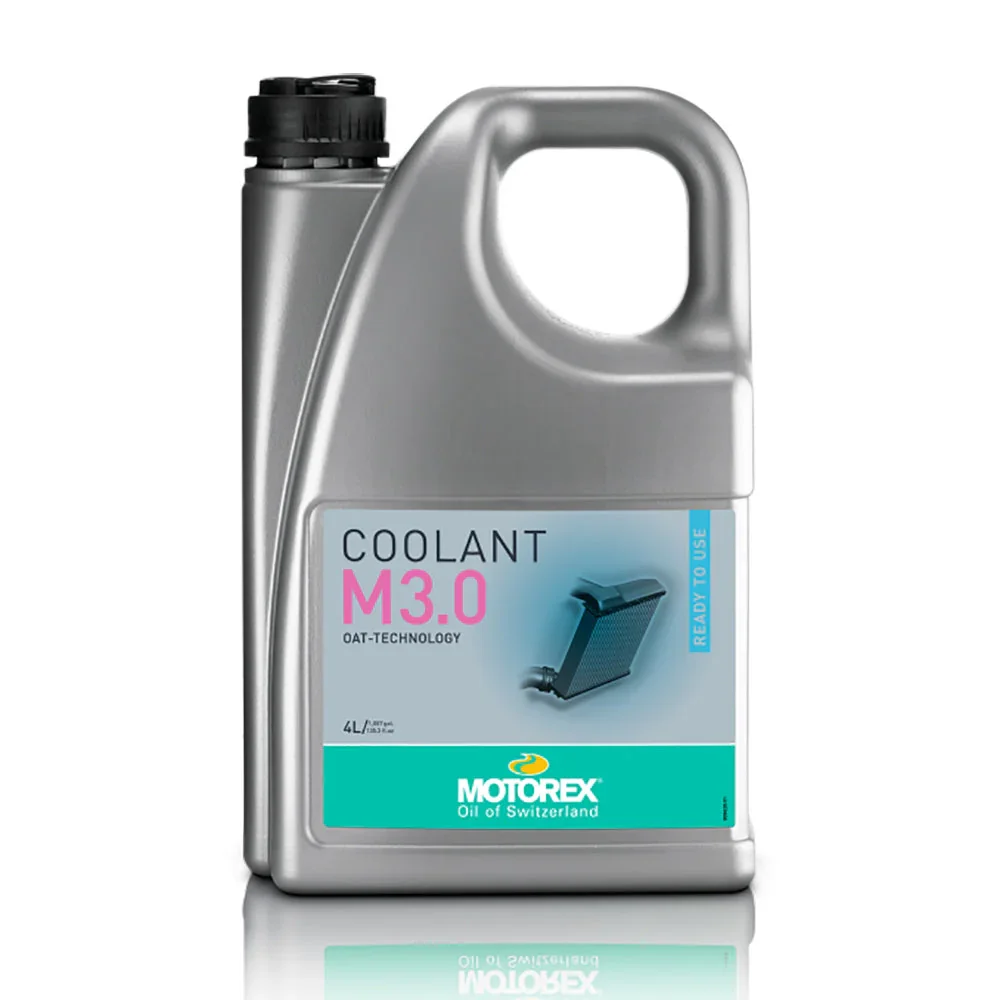 Motorex Coolant M3.0 OAT Ready To Use Red 4L - Image 1