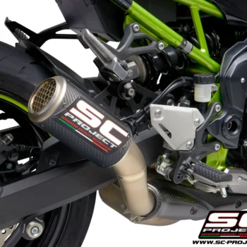 SC Project CR-T Carbon Fiber without heat shield for Kawasaki Z900 (2025)(K43A-T36CRE) - Image 1