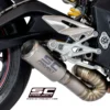 SC Project Street Triple 765 CR-T CF Full System (With Dual Lambda Port) for Triumph (Street Triple 765 2023 - 2024)(T28B-PC36CR) - Image 1
