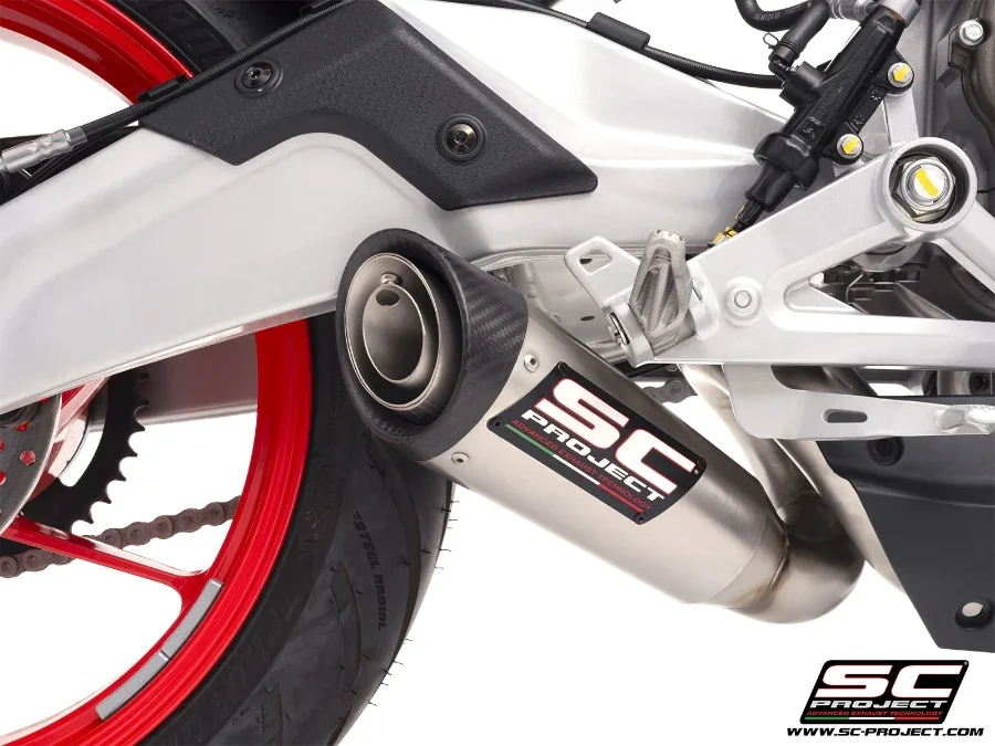 SC Project S1 Full System Exhaust for Aprilia RS457(A30A-AC177A) - Image 1