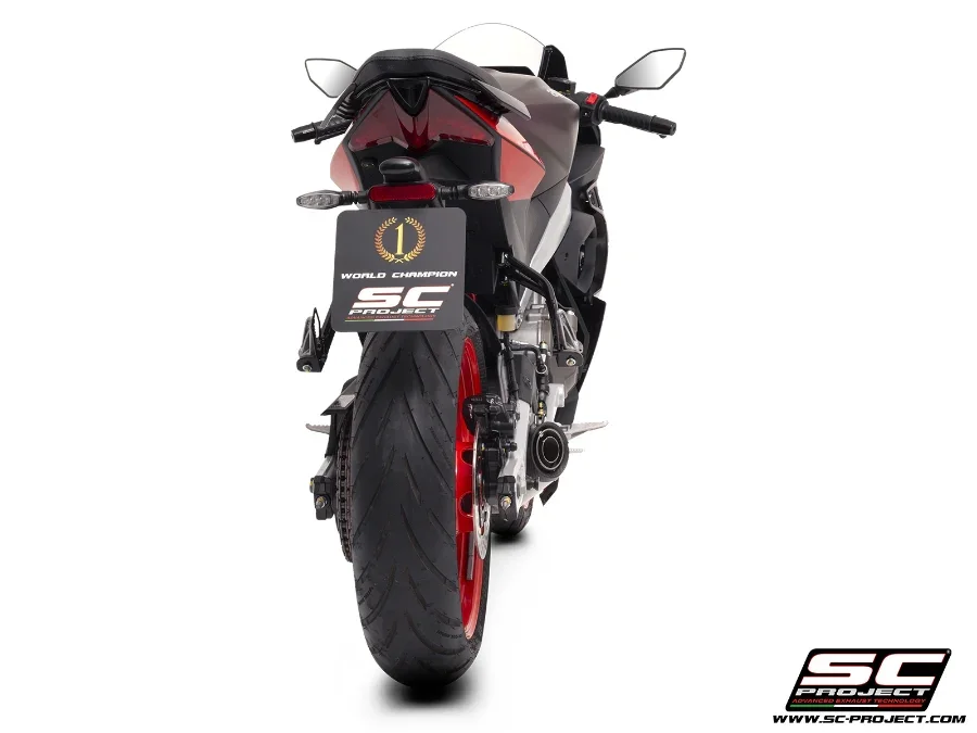 SC Project S1 Full System Exhaust for Aprilia RS457(A30A-AC177A) - Image 3