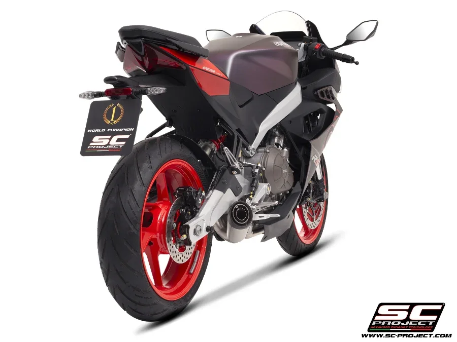 SC Project S1 Full System Exhaust for Aprilia RS457(A30A-AC177A) - Image 4