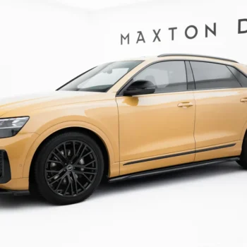 AU-Q8-1F-SET | MAXTON DESIGN | Set of Splitters Audi Q8 Mk1 Facelift - Image 1