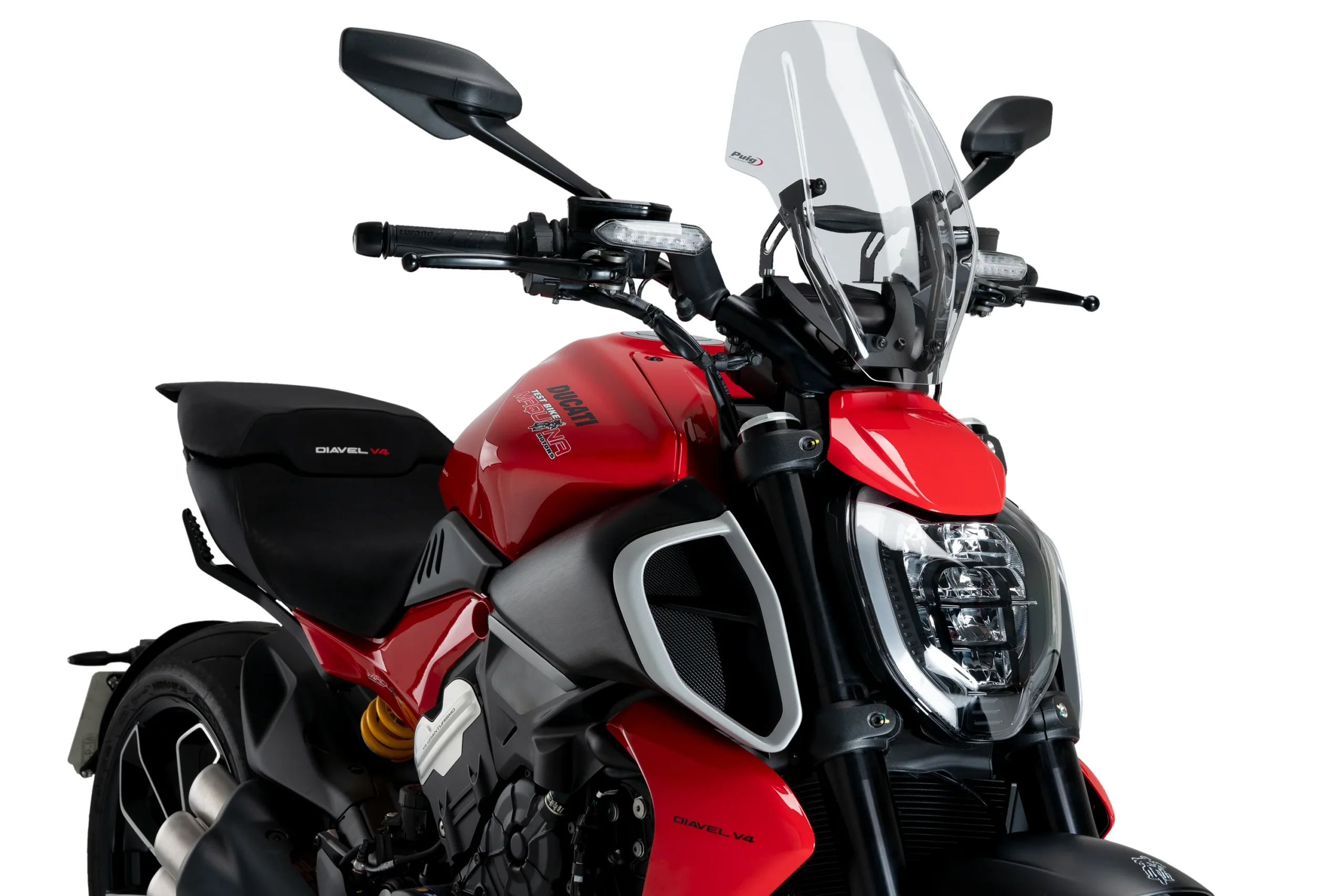 Puig New Generation Adjustable Windscreen for DUCATI DIAVEL V4 (2025) (21713) - Image 3