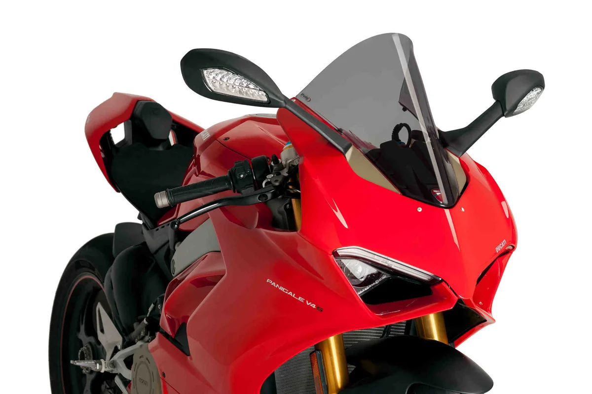 Puig R-Racer Windscreen DUCATI PANIGALE V4 (2025) (22333) - Image 1