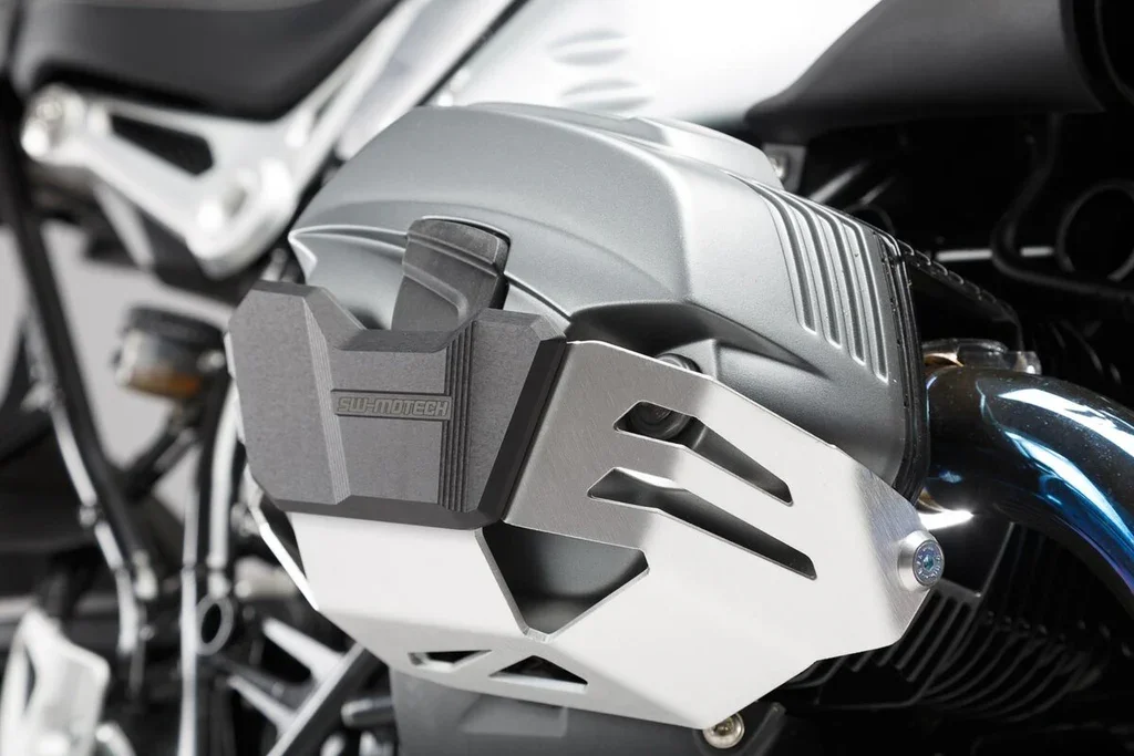 SW-Motech Cylinder Guard for BMW R1200GS/GSA & R nineT - BLEM(MSS.07.754.10000/S-BL) - Image 2