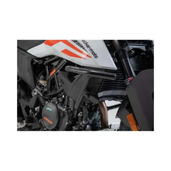 Alternative view of SW-Motech Lower Crashbars for KTM 390 Adventure - For Use Along with OEM Crashbars Only (BLEM)(SBL.04.958.10000/B-BL)