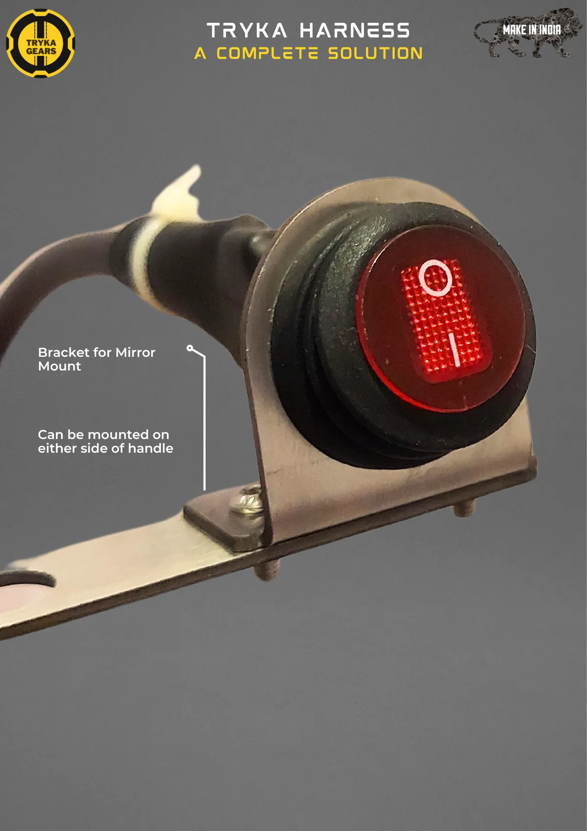 Tryka Harness with Switch