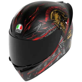 Alternative view of AGV K1 S Gladiator Matt Black Red Helmet