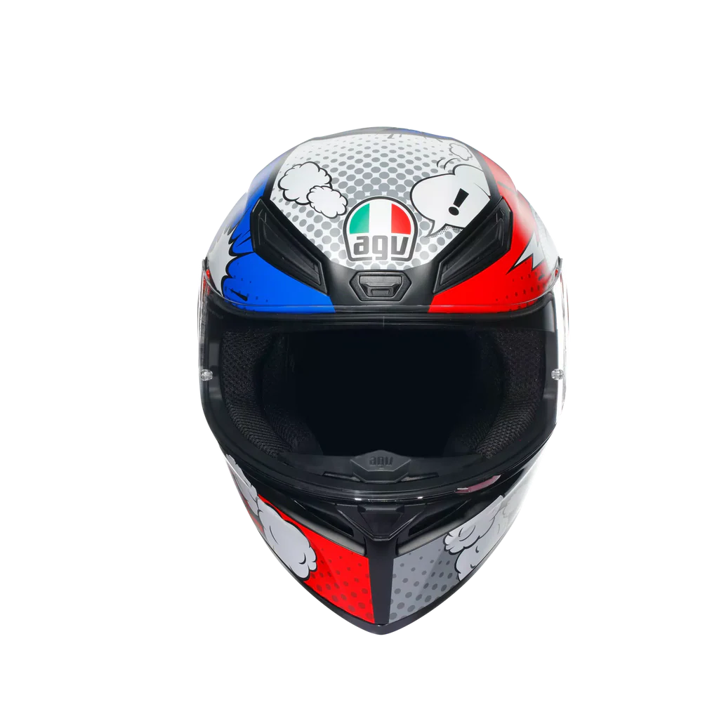 AGV K1 S HELMET - BANG MATT ITALY/BLUE (ISI & ECE2206) - Image 5
