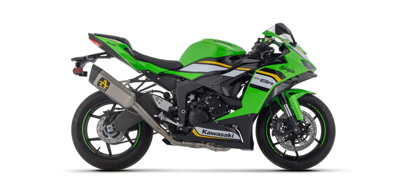 Arrow Competition Full Titanium System for Kawasaki ZX-6R (2024-26) (71209PTZ)