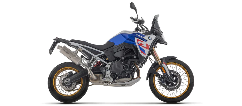 Arrow Indy Race EVO Aluminium Dark Silencer with Carbon End Cap for BMW F 900 GS / GS Adventure (2024) (72653AKN)