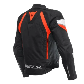 Dainese Avro 5 Tex Black Fluo Red Jacket - Image 2