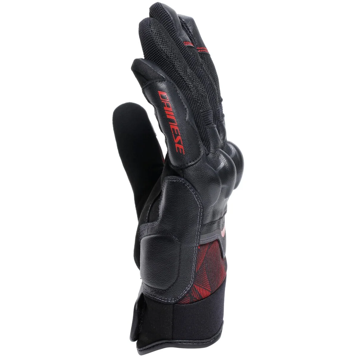 Dainese Ermex Gloves (BLACK/LAVA-RED) - Image 3