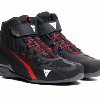 Dainese Herian Air Shoes (BLACK/LAVA-RED) - Image 8