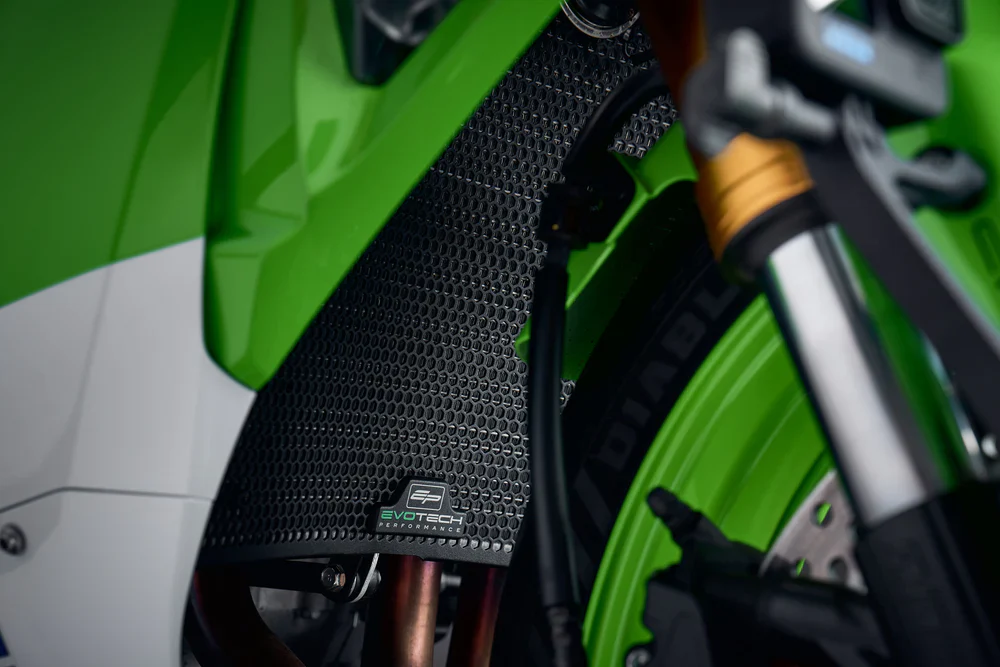 Evotech Radiator Guard for Kawasaki Ninja 1000SX (2020+) / 1100SX (2025+) (PRN015093) - Image 2