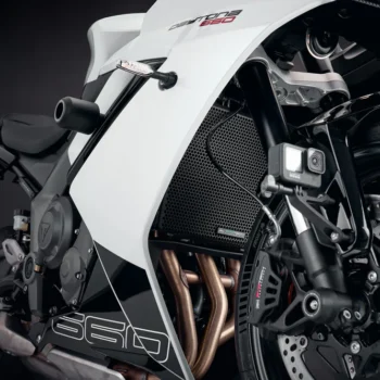 Evotech Radiator Guard for Triumph Daytona 660 (2024+) (PRN016850) - Image 2