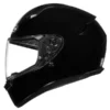 HJC C10 SOLID BLACK - Image 2