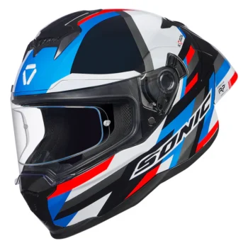 Korda Sonic GP Moze Helmet (Blue Red) - Image 1