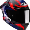 KYT TT-REVO SPEEDING BLACK RED BLUE - Image 5