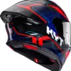 KYT TT-REVO SPEEDING BLACK RED BLUE - Image 6
