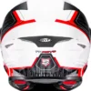 KYT TT-REVO SPEEDING WHITE RED - Image 9