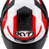 KYT TT-REVO SPEEDING WHITE RED - Image 8