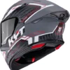 KYT TT-REVO SPEEDING MATT GRL GREY - Image 5