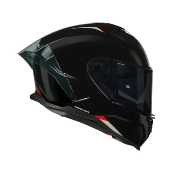 Korda Shockwave Solid Helmet (Gloss Black) - Image 2