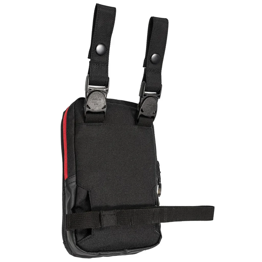 RS Taichi Belt Pouch Black Red - Image 2