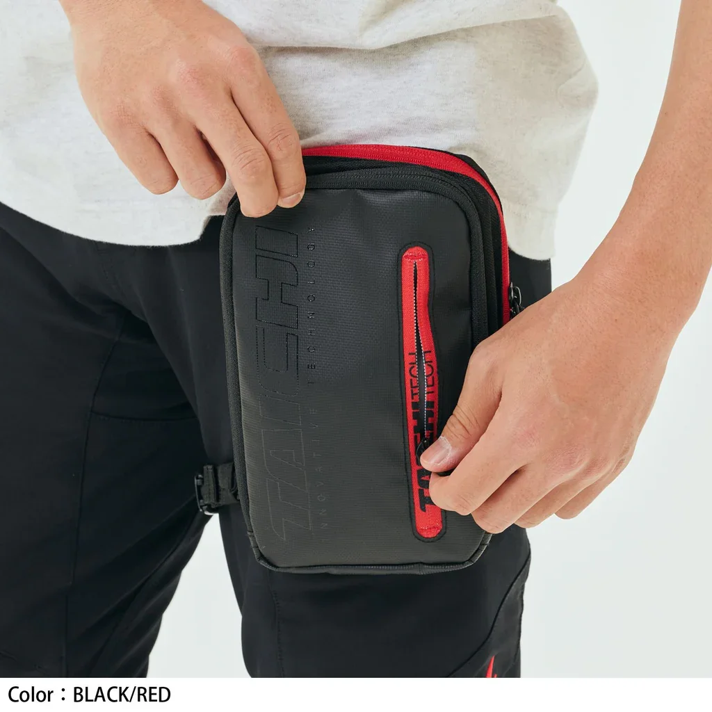 RS Taichi Belt Pouch Black Red - Image 3