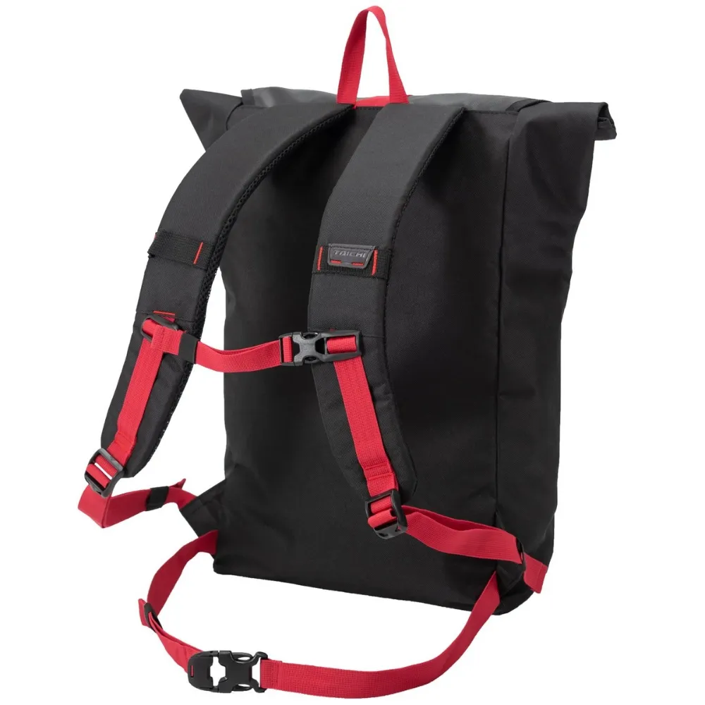 RS Taichi Sport WP Back Pack Black Red-25L - Image 2