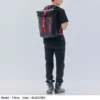 RS Taichi Sport WP Back Pack Black Red-25L - Image 4