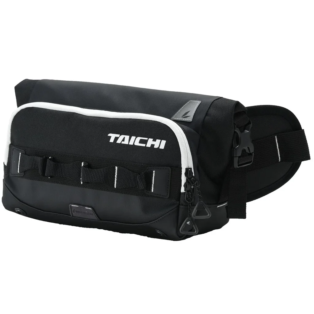 RS Taichi WP Hip Bag Black White- 5L - Image 1