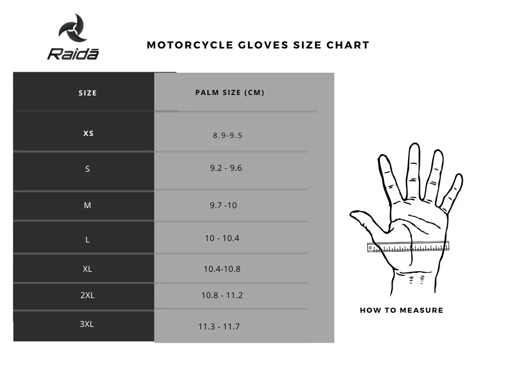 Raida Avantur 2 Hi-viz Gloves - Image 6