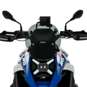 WRS Enduro No Radar Dark Smoke Windscreen for BMW R1300GS (BM093FS) - Image 2