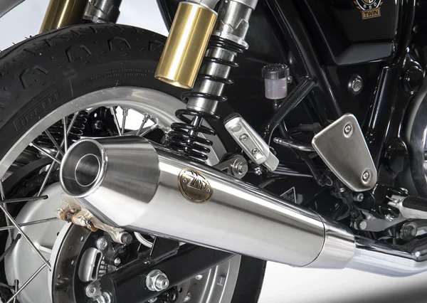 Zard Exhaust Slip-On for Royal Enfield Interceptor 650 (2021-23) (ZRE536SSR) - Image 1