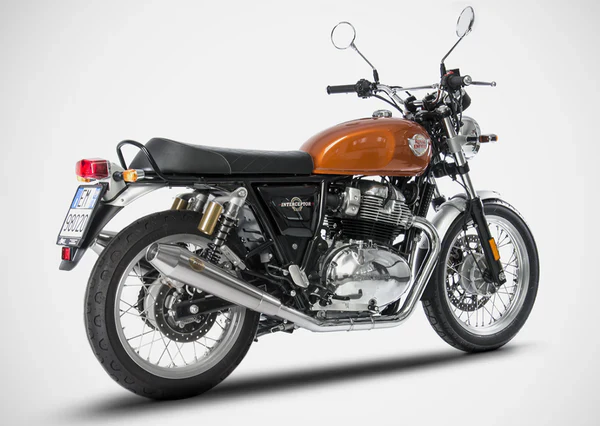 Zard Exhaust Slip-On for Royal Enfield Interceptor 650 (2021-23) (ZRE536SSR) - Image 2
