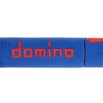 Domino Handlebar Grips Blue/Red - (A45041C4248B7-0) - Image 2