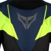 DSG Apex V2 Black Blue Yellow Fluo Riding Jacket - Image 4