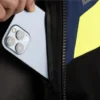 DSG Apex V2 Black Blue Yellow Fluo Riding Jacket - Image 5